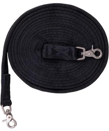 Buy ARBO-INOX Long Reins for Horses - 4 Meters Black Polyester Groundwork | Durable & Versatile - Buy Online on GoSupps.com