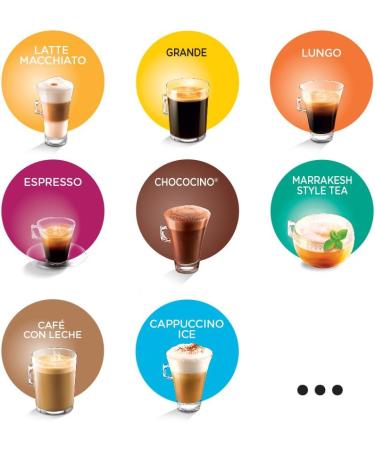 Nescafe Dolce Gusto Cappuccino Coffee 16pk - Buy Online on GoSupps.com