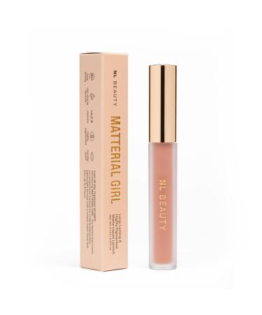 NL BEAUTY HOLLYWOOD Long-lasting liquid matte lipstick - Enriched with vitamins A C and E - MATTERIAL GIRL 3.7 ml