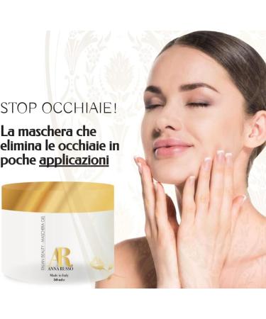 AR ANNA RUSSO Natural charcoal mask 50 g stop circles around the eyes detoxification peeling blackheads men women face and body - Buy Online on GoSupps.com