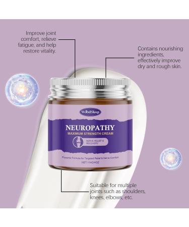 HATIKY Neuropathy Cream Body Cream for Feet Magnesium Cream For Neuropathy Magnesium Body Butter Deeply Moisturizes Skin Keep Soft Smooth - Buy Online on GoSupps.com