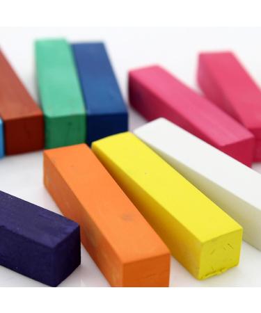 Hair Chalk 12 Colors Temporary Hair Dye Safe Hair Chalk for Kids Washable Temporary Hair Colour Pen Colorful Great Toy Temporary Hair Color for Halloween Carnival - Buy Online on GoSupps.com