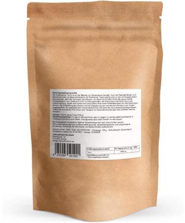 Taurin Powder 100g - Vegan Non-Essential Amino Acid - Gluten-Free Pure & Finely Ground - Certified Quality Fresh Production - Buy Online on GoSupps.com