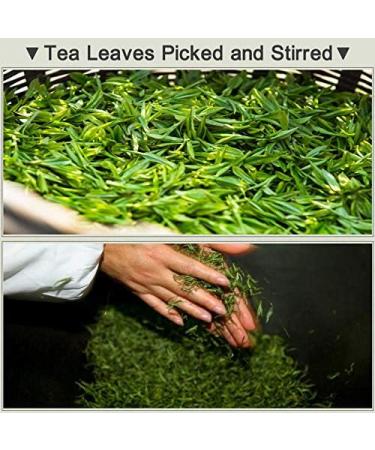 Premium Xihu Longjing Green Tea Leaves 125g - Freshly Picked Before Qingming - Buy Online on GoSupps.com
