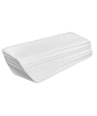 100x Kosmetex Fleece Strips for Sugaring | 20x7 cm White Fleece for Sugar Paste | International Shipping - Buy Online on GoSupps.com