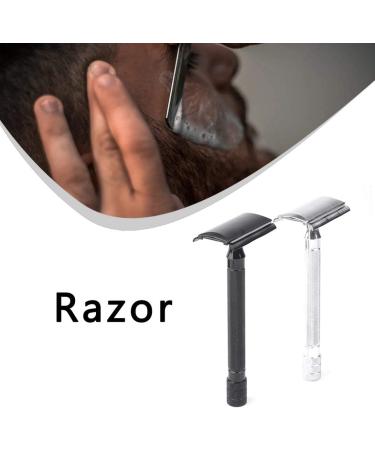 Persdico Classic Men's Manual Razor - Metal Double Edge Razor with Brush | Old Style Shaving - Buy Online on GoSupps.com