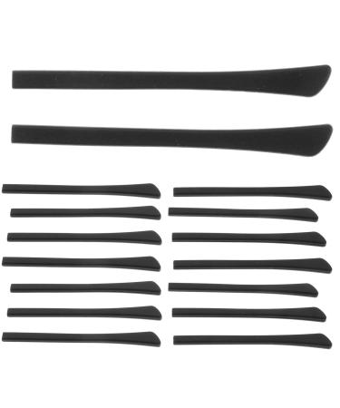 Gadpiparty 12 pairs of glasses control slide protection for glasses ironing tips for glasses glasses protecting rubber-ear bricks for glasses glasses sock glass pebbles men and women frame