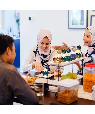 24 Sets Ramadan Cupcake Toppers and Wrappers Eid Mubarak Decorations Islamic Mosque Moon Star Cupcake Decorations Topper Cupcake Pick Liners for Islamic Muslim Theme Party Cake Decorations Supplies - Buy Online on GoSupps.com