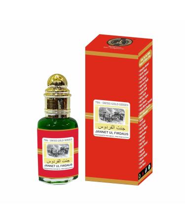 INDRA SUGANDH BHANDAR Luxury Attar For Men Jannat E Firdaus Firdos 12ml Rollon Attar Box Swiss Gold ittar/itra/itar Long Lasting Attar 100% Alcohol Free Pack