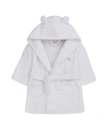 STC Stores Baby Fleece Bathrobe 92 White