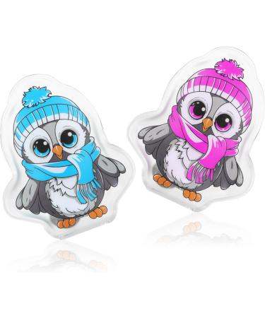 Com-Four Reusable Pocket Warmer - Colorful Owl Hand Warmers for Kids - 4-Pack Heating Pillows for Cold Days & On-the-Go - Buy Online on GoSupps.com