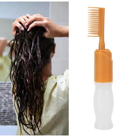 Hair Dye Bottle 110ml Hair Dye Bottle With Comb and Graduated Scale Root Comb Applicator Bottle Graduated Scale for Home Barber Shop Scalp Treatment - Buy Online on GoSupps.com