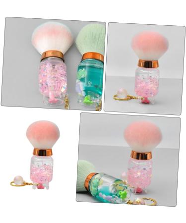 FRCOLOR Nail Dust Brush Face Powder Blush Brush Hand Powder Brush Mineral Powder Brush Makeup Brush Makeup Powder Brush Travel Powder Brush Cosmetic Tools Miss Highlighter Pink Crystal 9.00X3.50X3.50CM pink - Buy Online on GoSupps.com