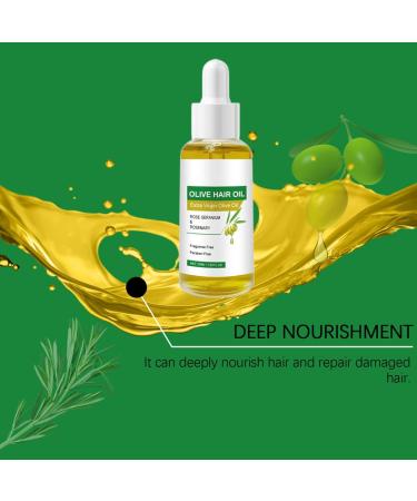 Pure Olive Oil Cold Pressed Olive Oil Natural Hair Growth Oil 100% Natural Hair Oils Light & Non-Sticky Oil Cold Pressed Plant derived 50ml Moisturizes the scalp and smoothes frizz - Buy Online on GoSupps.com