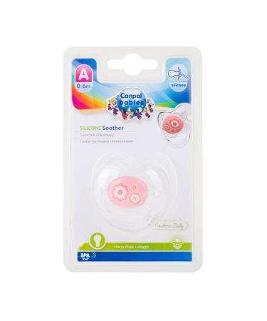 Canpol Babies Cherry Shaped Pacifier - Silicone 0-6 Months - Pack of 1 | International Shipping Available - Buy Online on GoSupps.com