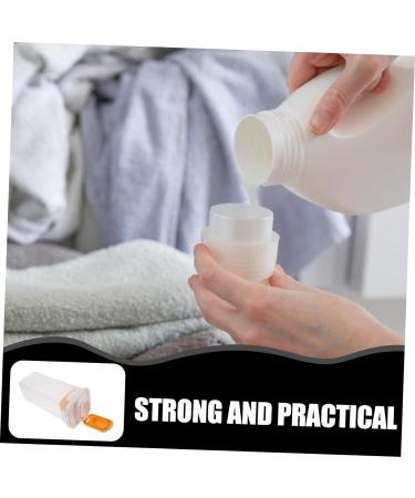 OUNONA 2pcs Laundry Detergent Storage Box Lotion Washing Powder Bucket Refillable Laundry Detergent Bucket Laundry Detergent Empty Bottles Sub Bottle Pp Filling Storage Tank - Buy Online on GoSupps.com