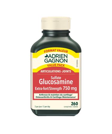 Adrien Gagnon - Glucosamine Sulfate Extra Strength 750 mg (260 tabs)