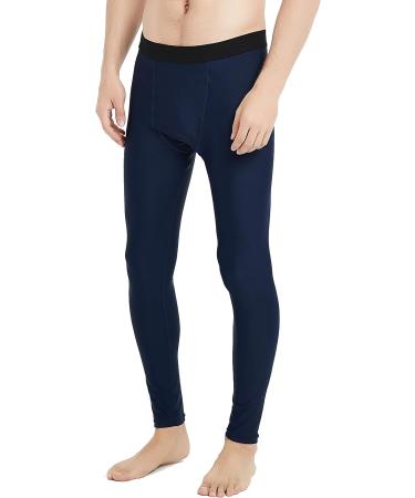 UPF 50+ Men's Navy X-Large Surfing Leggings for Sun Protection and Swimming - Buy Online on GoSupps.com