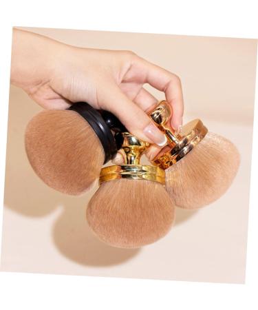 VINTORKY Fluffy and Soft Makeup Brush Travel Powder Brush Makeup Powder Brush Travel Makeup Brush Setting Powder Brush for Loose Powder Brush for Powder Foundation Blush Brush Makeup Tools 8.50X7.00X7.00CM Golden - Buy Online on GoSupps.com