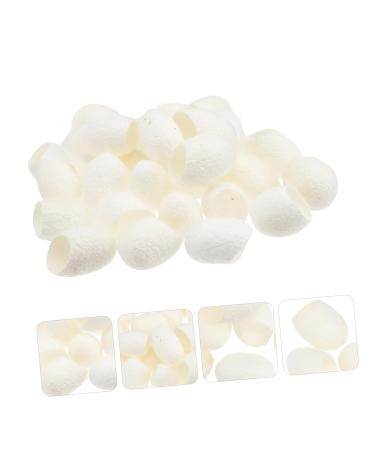 POPETPOP 100pcs Silk Headbands for Blackhead Removal & Lash Extensions | Premium Natural Silk Cocoons for Facial Care - Buy Online on GoSupps.com