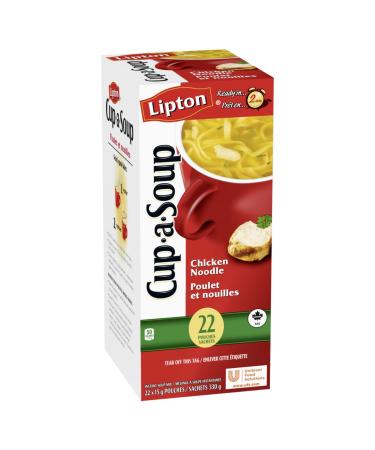 Lipton Chicken Noodle Cup-A-Soup Office Pack 22 Pouches