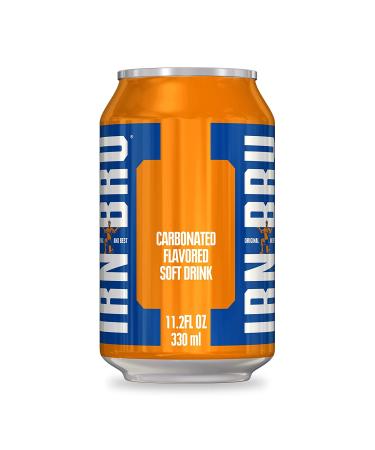IRN-BRU From AG Barr | Original Scottish Sparkling Soft Drink | 330 ML (6 Pack) - Buy Online on GoSupps.com