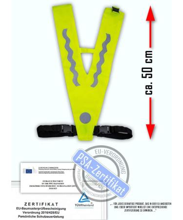 Realflex-V II Luminous Security Collar - Reflective Safety Collar for Cyclists Seniors & Strollers | Ideal Gift for Enhanced Visibility & Traffic Safety - Buy Online on GoSupps.com