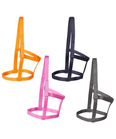 PFIFF 102920 Joky halter pasture paddock without fittings nylon blue Shetty Shetty blue