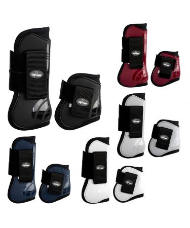 Marengos Tendon Boots & Fetlock Boots (Set of 4) PRO White Thoroughbred