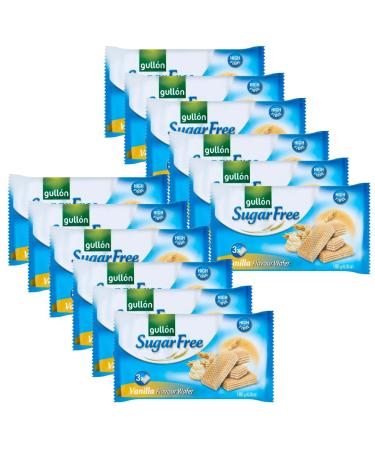 Generic Gullon Sugar Free Wafers - 12 x Vanilla Flavour Wafers