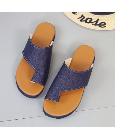 Comfortable Women's Sandals - Open Toe Orthopedic Support Summer Beach Footwear Plateau Style EU Size 40 - Buy Online on GoSupps.com