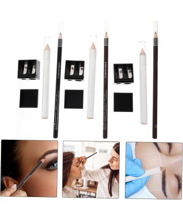  minkissy minkissy 3-Piece Eyebrow Pencil Set and Beauty Makeup Kit for Women Perfect for Shaping and Correcting Facial Imperfections - Buy Online on GoSupps.com