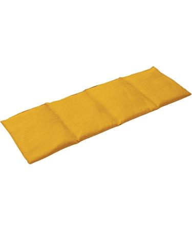 4-Chamber Rapeseed Pillow 20x60cm - Versatile Heat & Cold Pad - Premium Grain Pillow in Mango Flavor - Buy Online on GoSupps.com