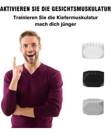 ZAKVOP 6PC Jawline Trainer Set - Jaw Exercise Balls (40LB 50LB 60LB) | Enhance Jawline Definition & Strengthen Jaw Muscles - Buy Online on GoSupps.com