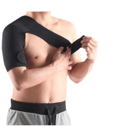 Duomi Adjustable Neoprene Right Shoulder Support Strap Arthritis Gym Sports Brace Pain Relief Injury Prevention One Size