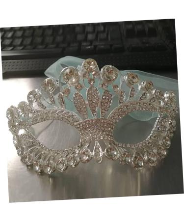 Elegant Rhinestone Masquerade Masks for Men & Women | Aboofan Diamond Eye Masks | Half Dress Costume Accessories - 3 Pack - Buy Online on GoSupps.com