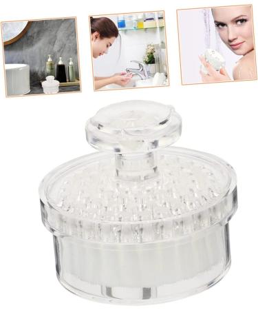 Ipetboom Cleansing Brush USB Facial Cleaning Tools Makeup Skincare Removal Silicone Face Scrub Facial Scrubber Brush Cleaning Brush Manual Exfoliator Face Brush Miss Pp Makeup Remover White - Buy Online on GoSupps.com