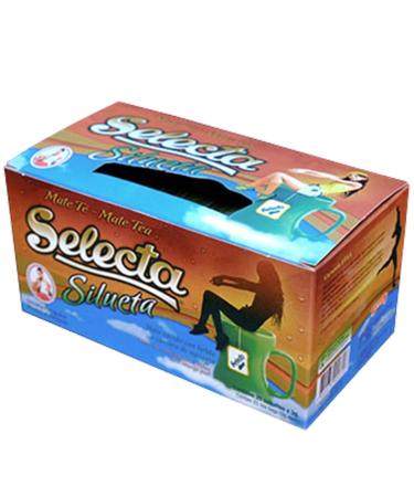 Selecta Yerba Mat en Sachets Silhouette: 0 075 kg + chantillon (40g)| Boisson nergisante et tonique riche en vitamines et antioxydants!Acc l re le m tabolisme. Sachets Silhouette 0.075 kg