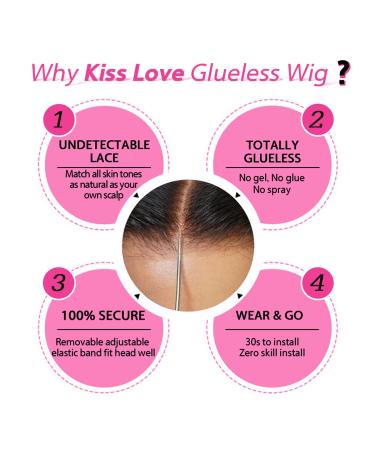 24 Inch Deep Wave Closure HD Transparent Glueless Wig | Pre Plucked with Baby Hair | 180% Density | Black Color - Buy Online on GoSupps.com