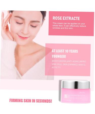 TOVINANNA 1 Pc Rose Essence Cream Rejuvenating Cream Facial Cream Anti Wrinkle Eye Essence Flower Night Face Cream Flower Face Cream Facial Essence No Fuel Moisturizer Pink - Buy Online on GoSupps.com