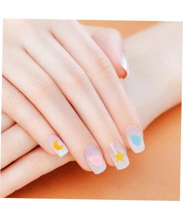 FRCOLOR Pack of 5 Nail Art DIY Nail Art Decoration Polymer Discs DIY Manicure Accessories Candy Decoration Nail Glitter Polymer Sprinkles Patch Star Polymer Clay Moon Decorations - Buy Online on GoSupps.com