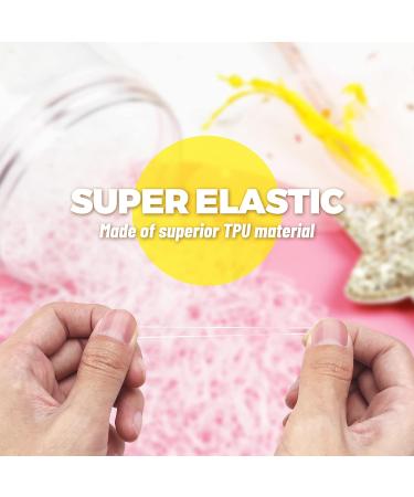 1000 Pcs Small Clear Hair Elastics - Soft Mini Elastic Hair Ties - 2mm Width, 20mm Length - Ideal for Girl, Women, Baby, Toddler, Pets - Braids, Ponytail - 1000Pcs Clear Hair Elastics - Buy Online on GoSupps.com