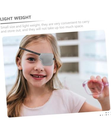 ORFOFE 6 Pcs Single Eye Mask Small Eye Protector Adjustable Eye Cover Lazy Eye Glasses Eye Patch Polyester - Buy Online on GoSupps.com