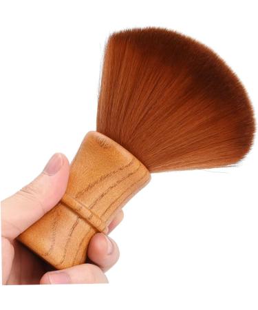 FRCOLOR 1pc facial cleaner record Bamboo anti-static face cleaner makeup brush dust brush detergent duster cleansing brush record cleaning brush Wooden Vinyl Records neck - Buy Online on GoSupps.com