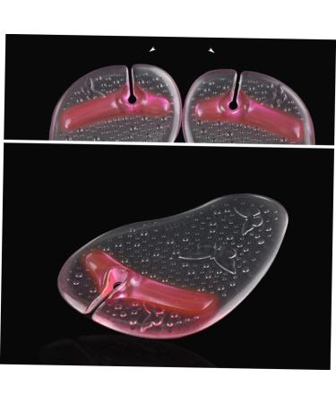 FOMIYES 3pcs Flip-Flops Forefoot Pads | Metatarsal Cushions & Gel Insoles for Women - Pink - Buy Online on GoSupps.com