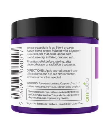 OncoEase Oncology Cream - Organic Skin Care Lotion for Topical Relief Extra Strength Moisturizer for Dry Skin Care for Chemo Patients Radiation Treatment Topical Arnica Cream 4 Ounce (Pack of 1) - Buy Online on GoSupps.com
