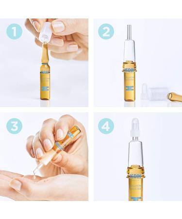 ISDIN Hyaluronic Booster Deep Hydration Serum Ampoules 0.06 Fl Oz (Pack of 10) - Buy Online on GoSupps.com