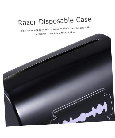 FRCOLOR 12-Pack Razor Blade Storage Box - Safe Disposal Container for Shaving Blades - Buy Online on GoSupps.com