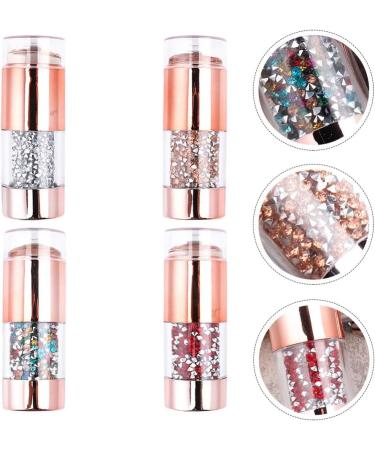 4-Pack Double-Headed Diamond Seal Silicone Nail Dance Tools - Stamping & Manicure Accessories for Stunning Nail Art - Buy Online on GoSupps.com