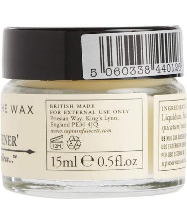 Captain Fawcett's Sandalwood Moustache Wax - 0.5 fl oz / 15ml - Buy Online on GoSupps.com